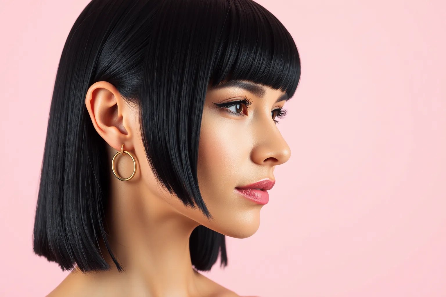 Sleek bob
