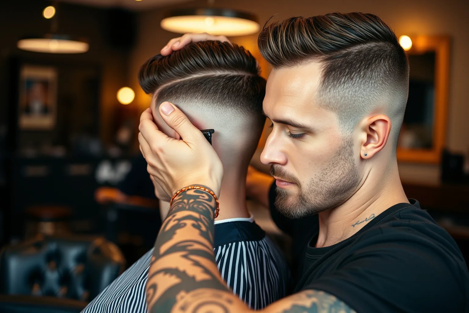 Marco on a skin fade